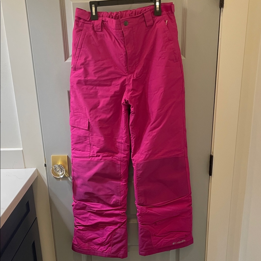 Columbia Kids' Fuchsia Snow Pants